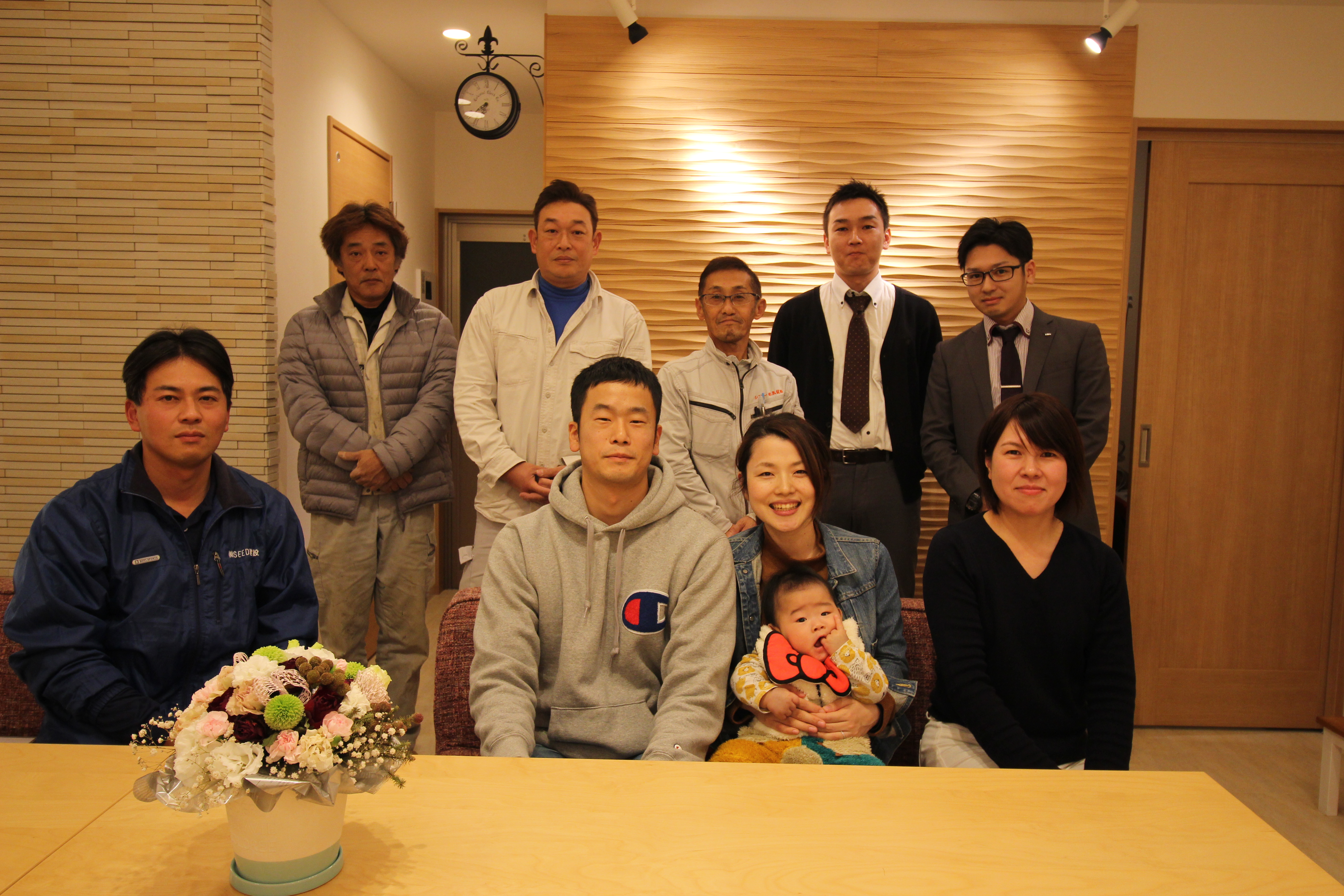 ご家族の笑顔とずっと一緒に♪ 富田林市 M様邸 着工式 ご家族の笑顔とずっと一緒に♪ 富田林市 M様邸 着工式