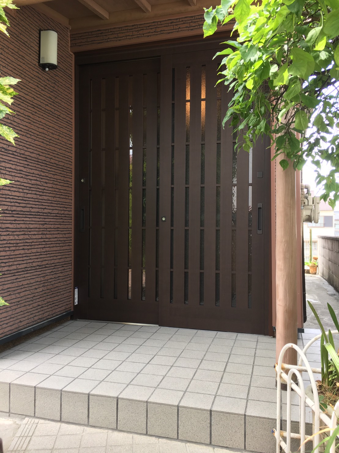 堺市美原区　Ｈ様邸　玄関ドア取り換え工事