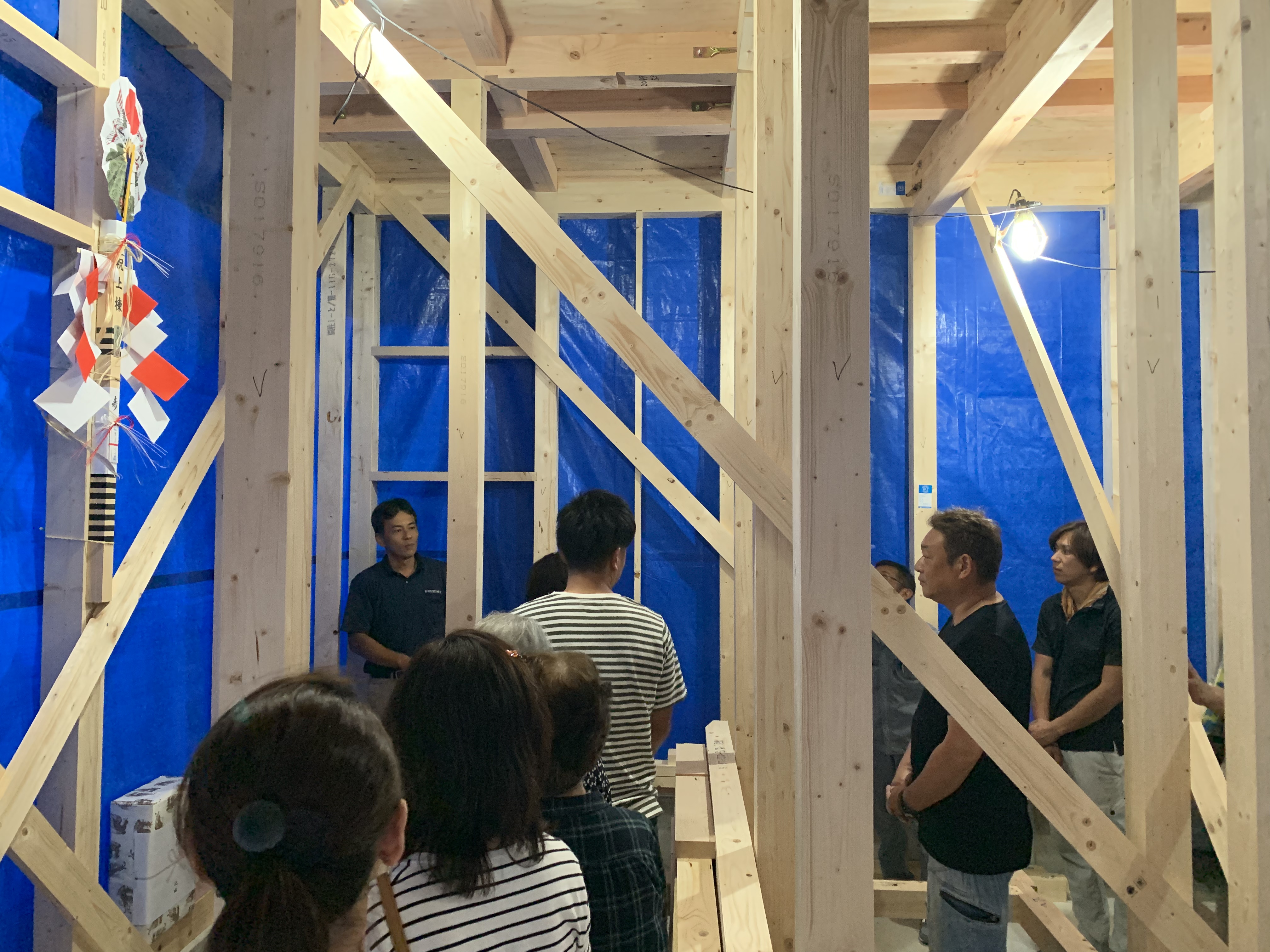 上棟式を執り行いました! 上棟式を執り行いました!