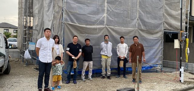 S様邸上棟式 ~堺市北区~ S様邸上棟式 ~堺市北区~