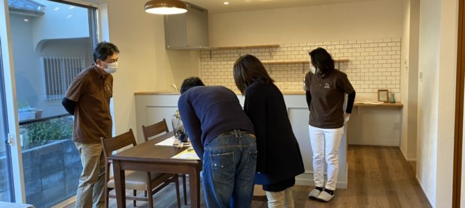 S様邸完成見学会・無事に終了♪