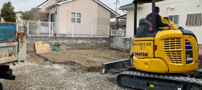 堺市F様邸、無事着工しました♪