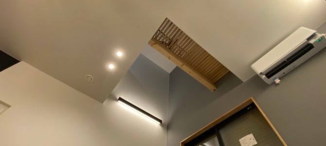 吹き抜けにキャットウォーク 吹き抜けにキャットウォーク