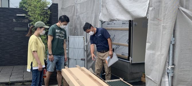 完成まであと少し!堺市西区F様邸 完成まであと少し!堺市西区F様邸