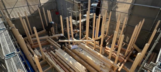 本日、上棟です!~羽曳野市~ 本日、上棟です!~羽曳野市~