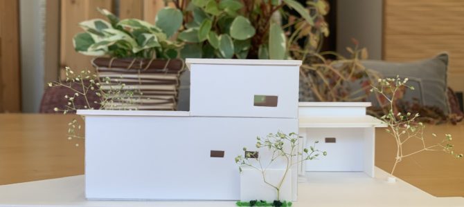 模型ができました! 模型ができました!