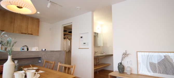 お掃除しやすいリビング