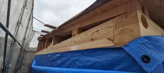 雨に左右される現場