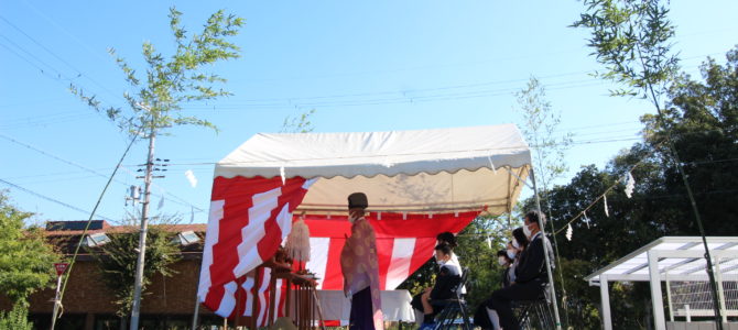 富田林市 S様邸 地鎮祭おめでとうございます♪
