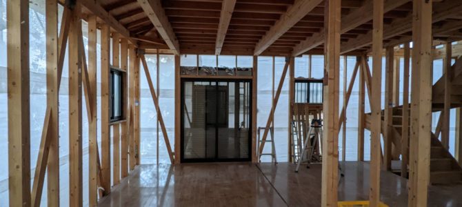 解体中リノベーション現場