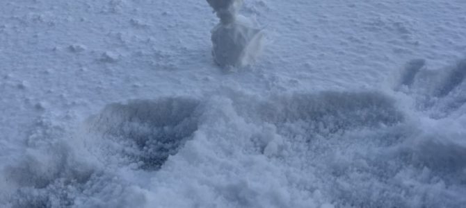 大寒波のクリスマス