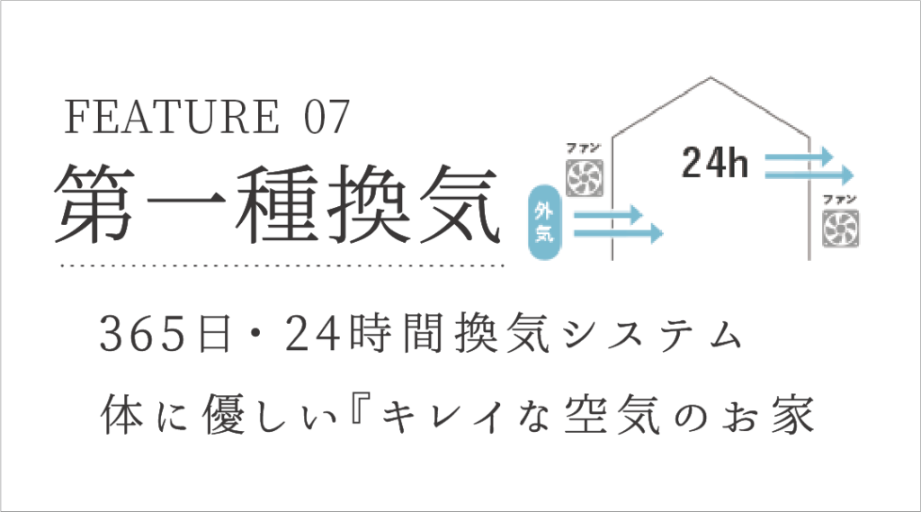 第一種換気：工法へのこだわり　堺市の工務店SEEDHOME