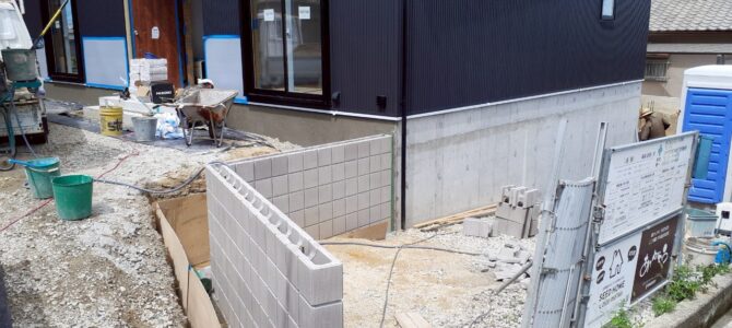 暑いですが現場は進んでいますよ!!【注文住宅】