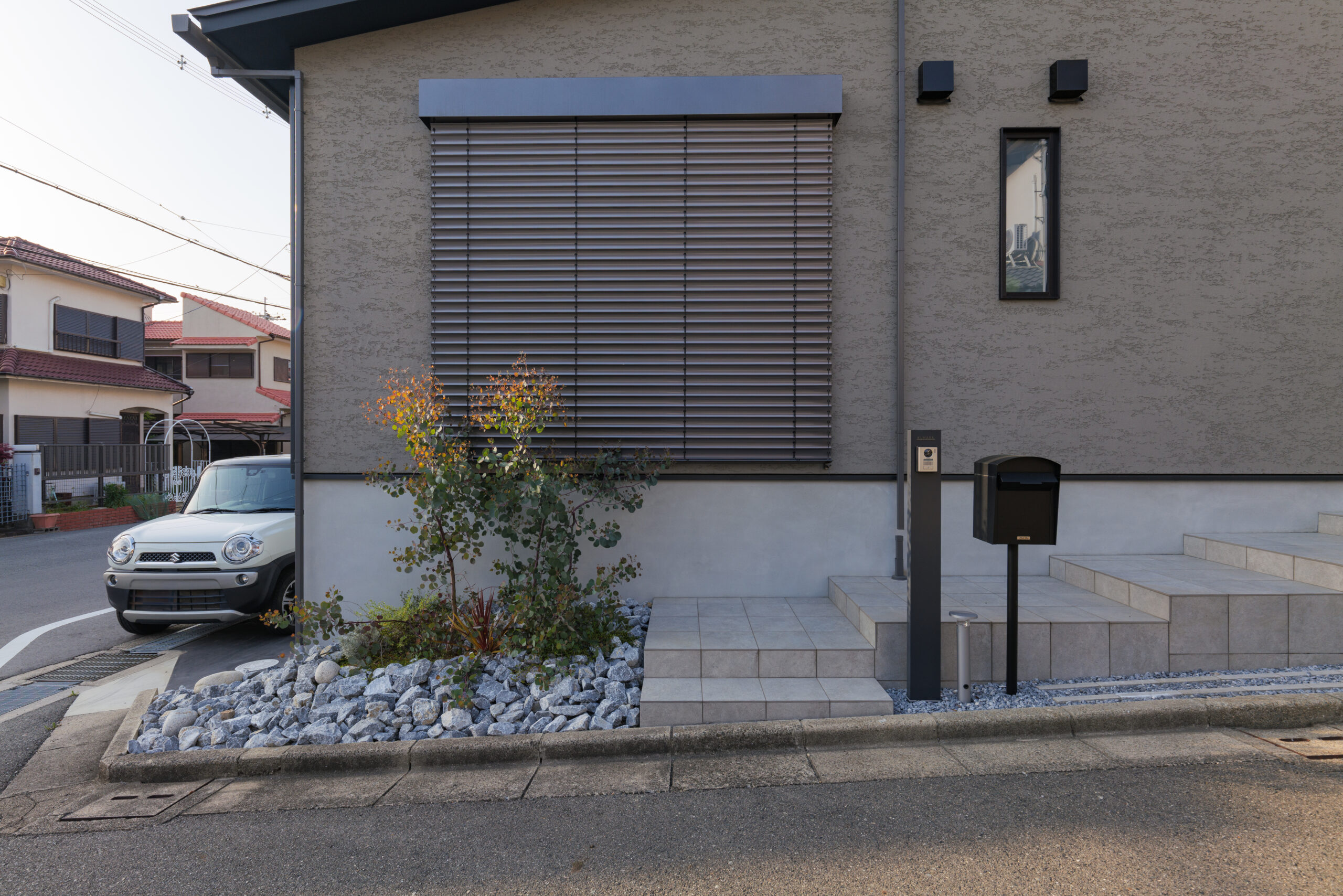 外付けブラインド　堺市・富田林市・大阪狭山市の注文住宅SEEDHOME