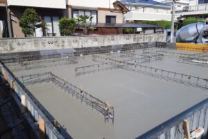 SEEDHOMEの作業内容、基礎工事　【注文住宅】