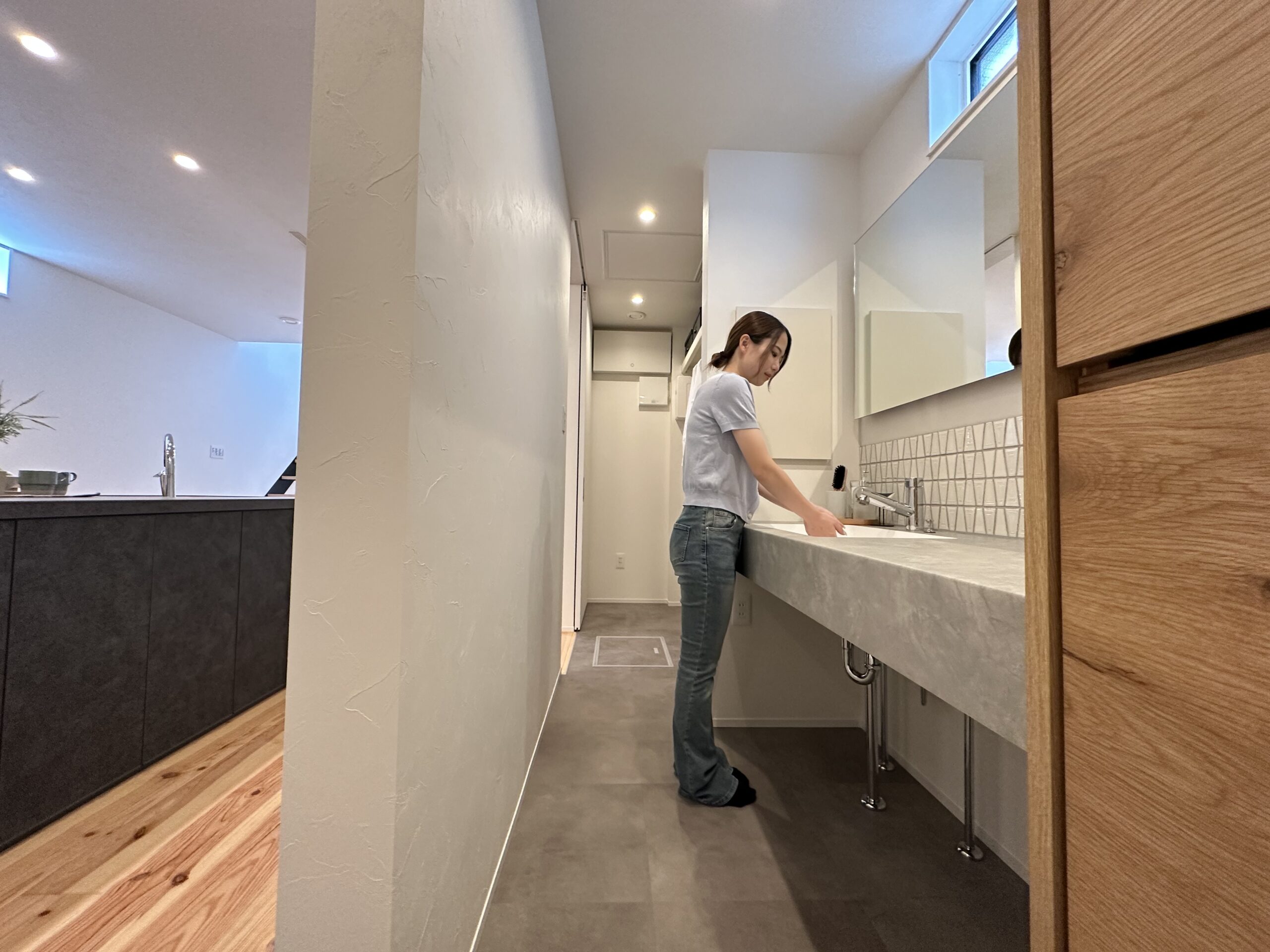 家事ラク　回遊動線のある家　高性能住宅を建てるSEEDHOME