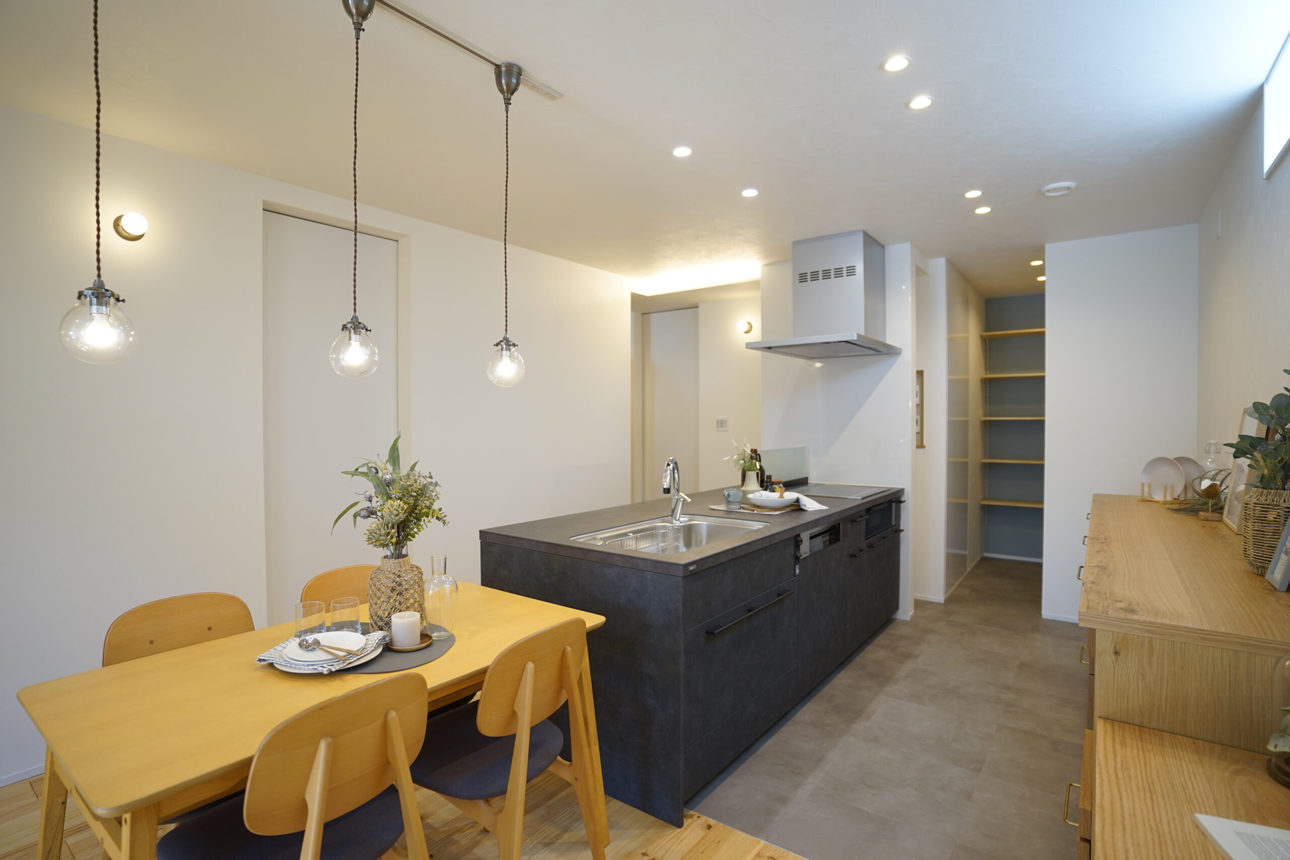 家事ラク　回遊動線のある家　高性能住宅を建てるSEEDHOME