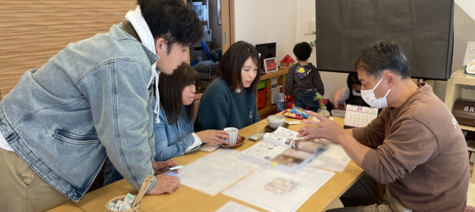 家ができるまで、こんな順番で進みます♪