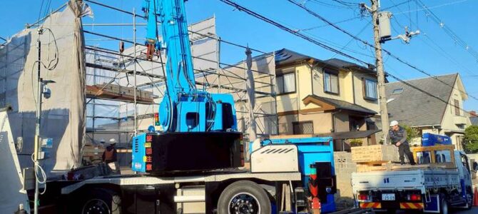 大阪狭山市K様邸 無事上棟しました❕ 【注文住宅】 大阪狭山市K様邸 無事上棟しました❕ 【注文住宅】