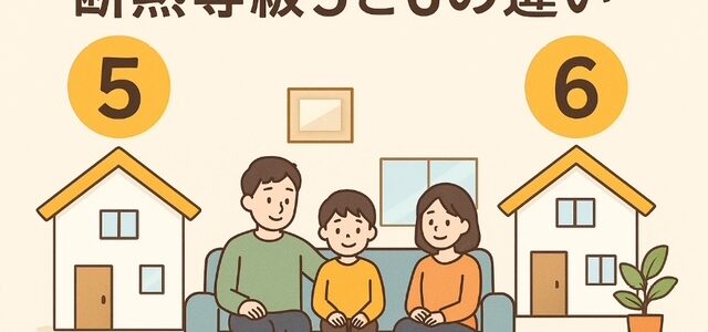 寒さ・暑さが変わる?断熱等級5と6の体感の差 寒さ・暑さが変わる?断熱等級5と6の体感の差