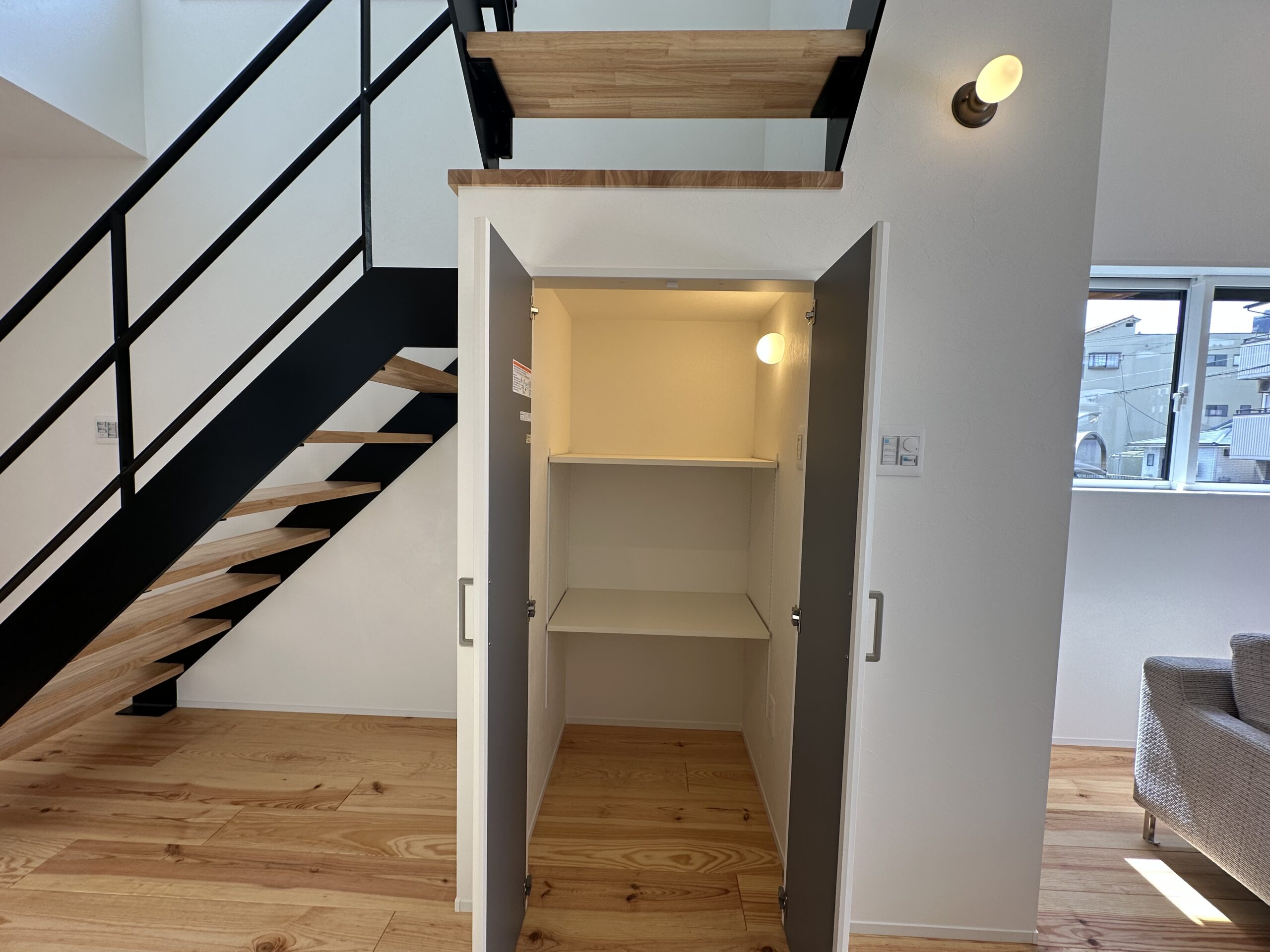 災害時の備蓄収納を考える　高性能住宅を建てるSEEDHOME