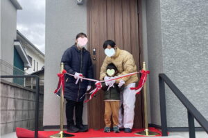 引き渡し式in堺市東区K様邸